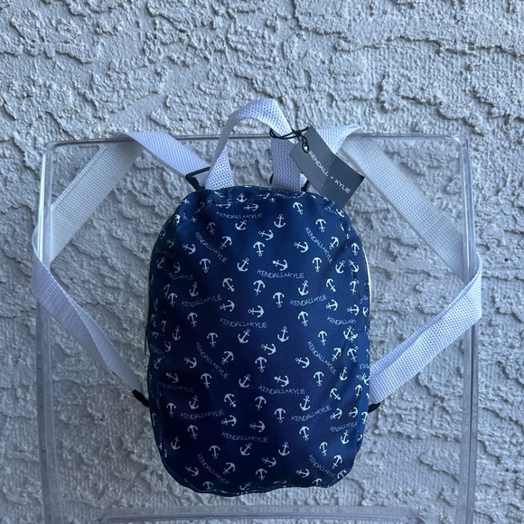 Kendall & Kylie Handbags - Kendall & Kylie Navy Anchor Backpack-Rand new/never used with a tag